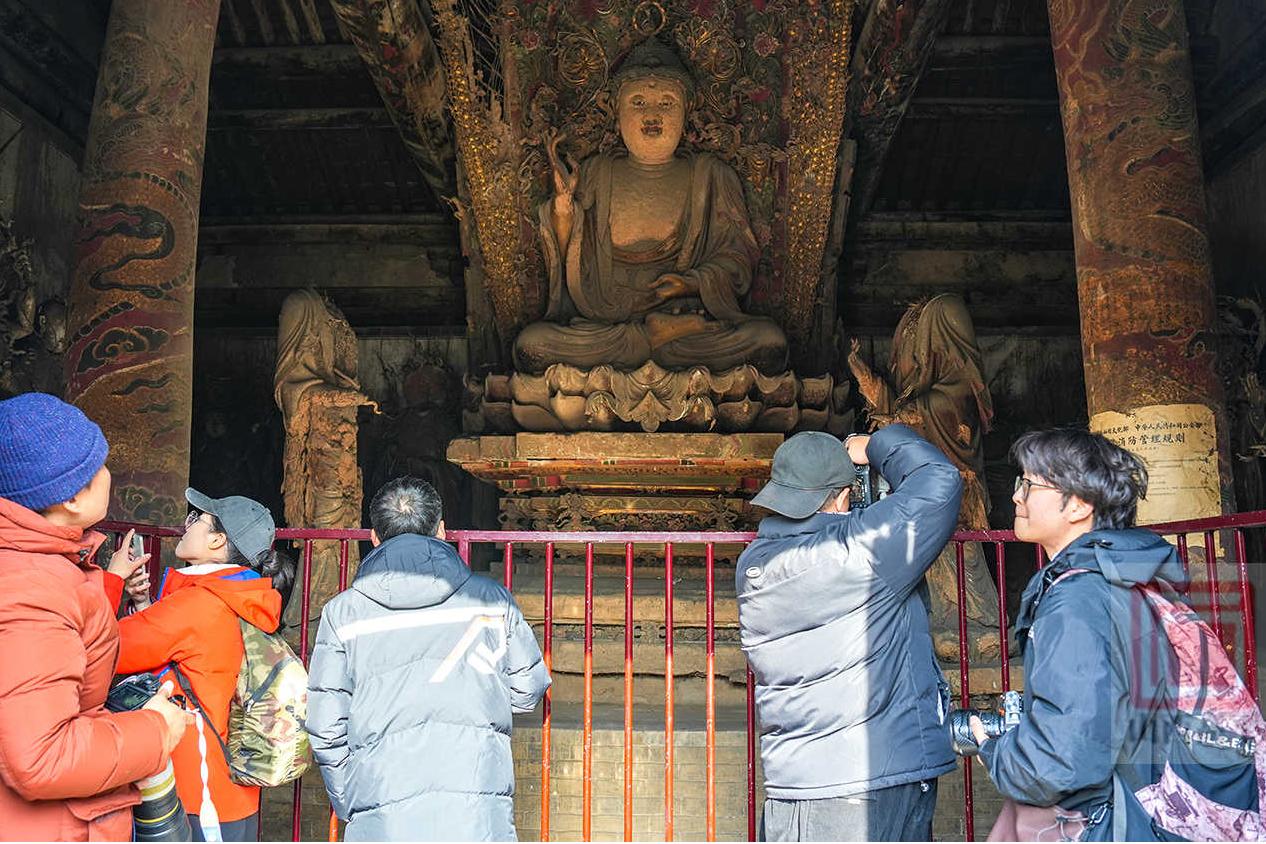 冬至前后 高平铁佛寺“二十四诸天”彩塑迎来最佳观赏期