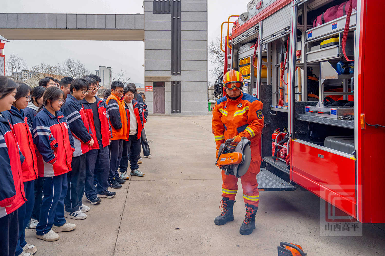  消防知识进校园 安全护航助成长
