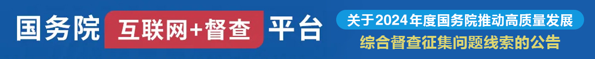 2024年度国务院推动高质量发展综合督查问题线索征集