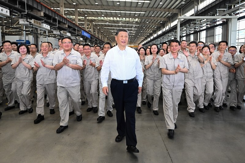 习近平在河南考察时强调：坚定信心推动高质量发展高效能治理 奋力谱写中原大地推进中国式现代化新篇章