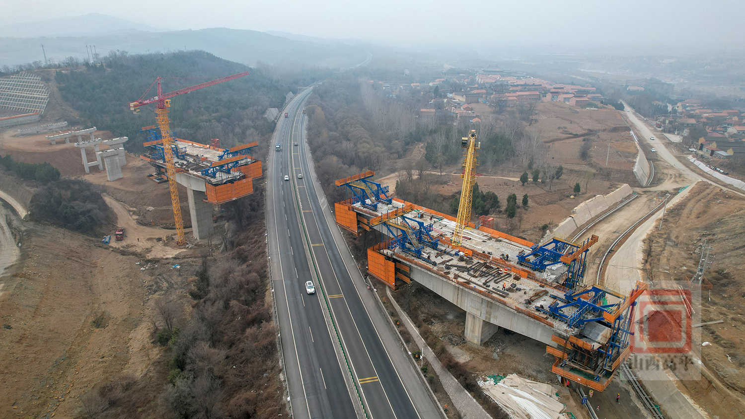 我市加快推进国道208（高平段）改扩建工程建设