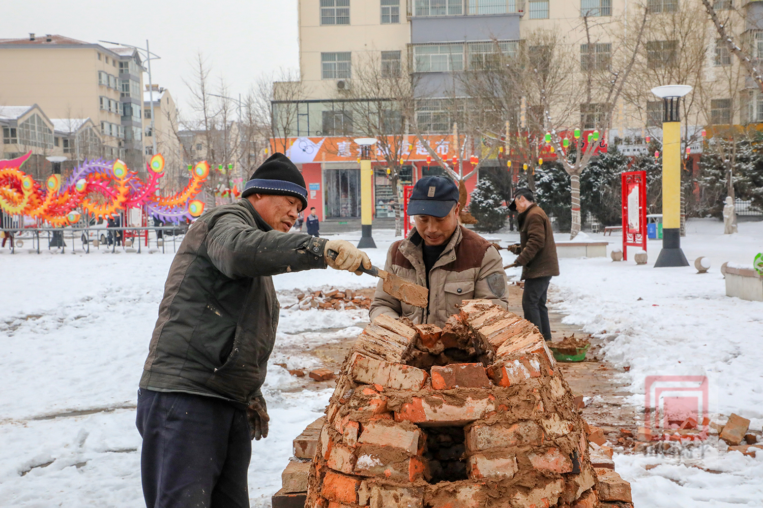 中国年·高平味丨垒旺火 映出红火年味_高平市人民政府网