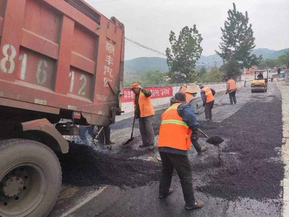 高平市馬村鎮莊頭村這條道路建成正式通車