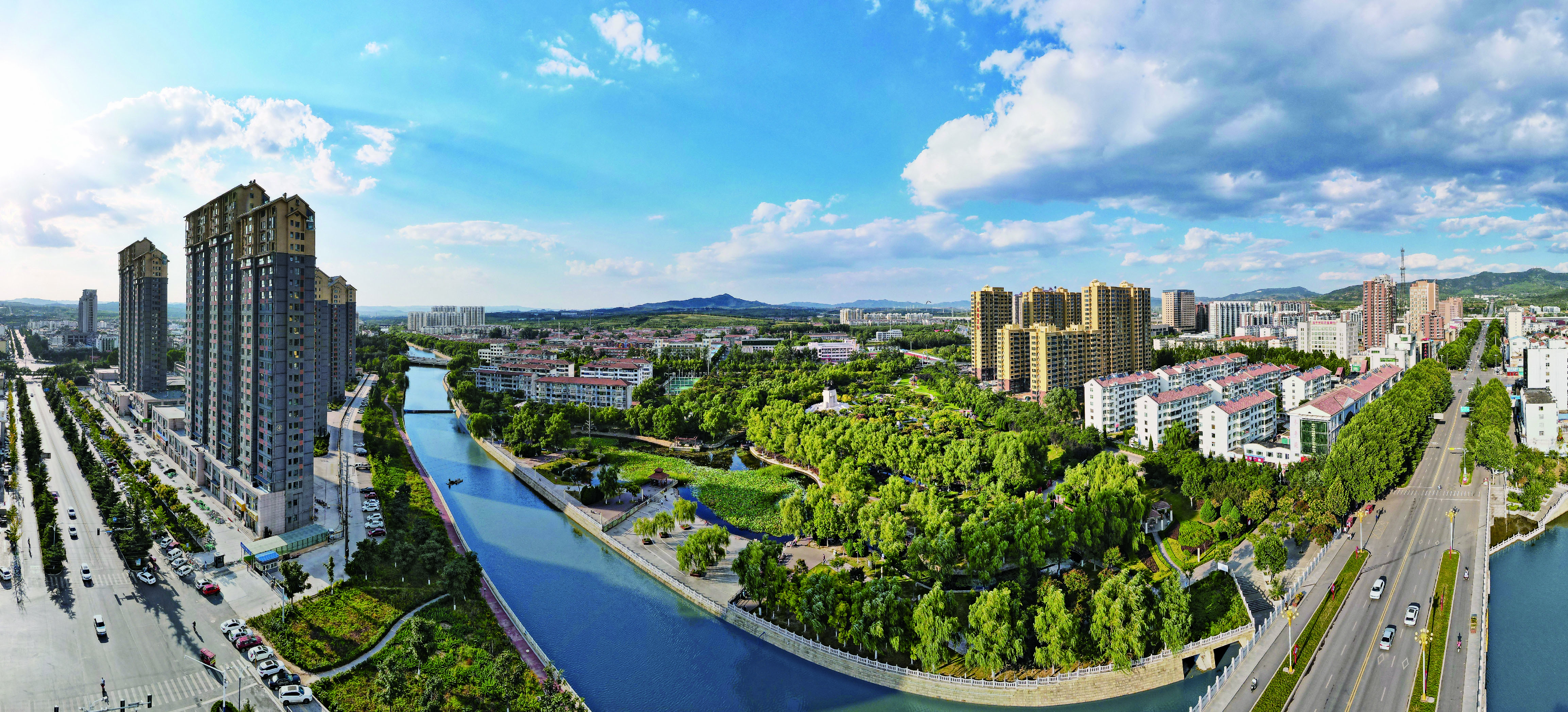 炎帝故里奋进高平系列报道之城市建设城市蝶变满目新高平市奋力建设